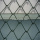 Màu xanh lá cây PVC tráng chuỗi liên kết hàng rào / dây kim cương lưới